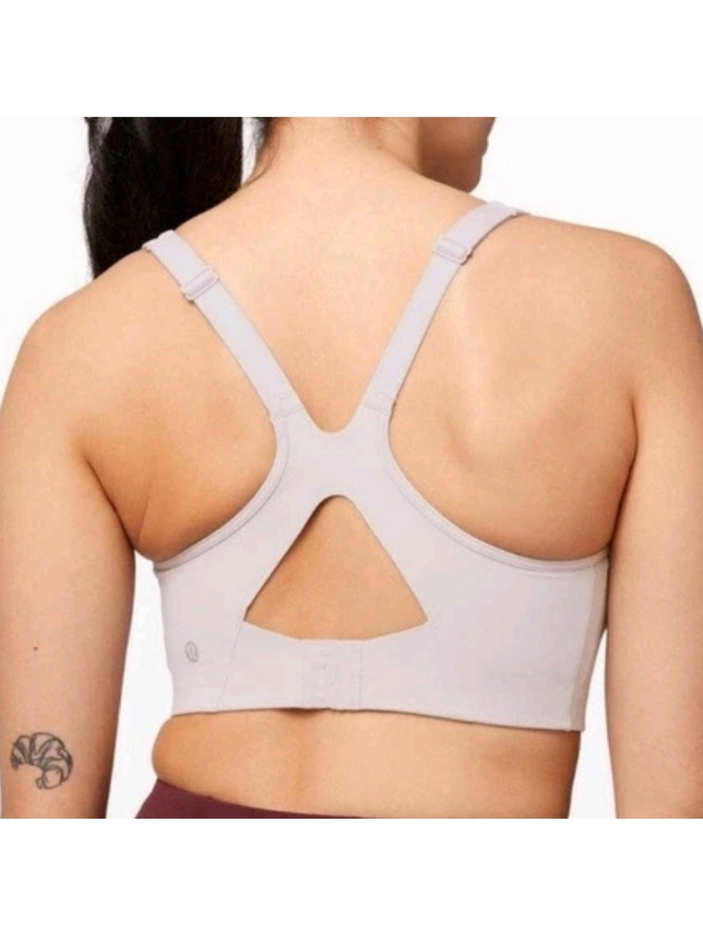 lululemon All Powered Up Sports Bra- Dusty Purple - Picture 10 of 10